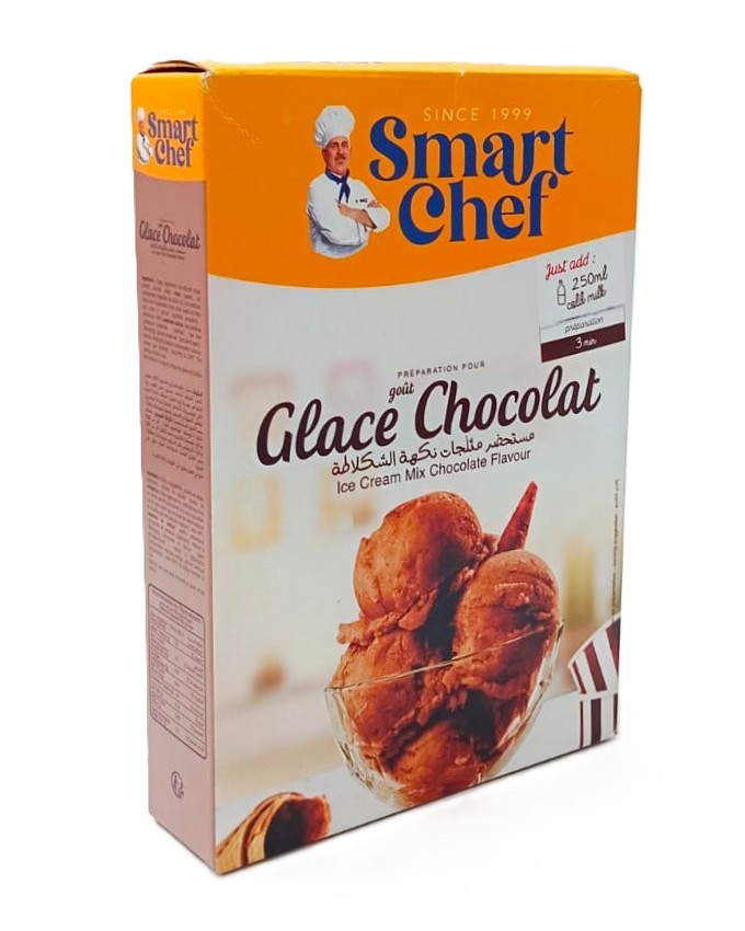 PREPARATION GLACE CHOCOLAT