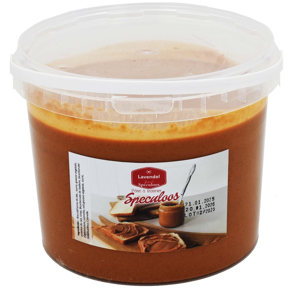 Pate a Tartiner Speculoos Lavandel 3kg