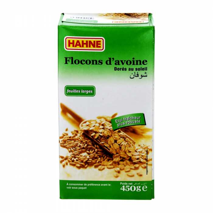 FLOCONS D'AVOINE - HAHNE - 450 G