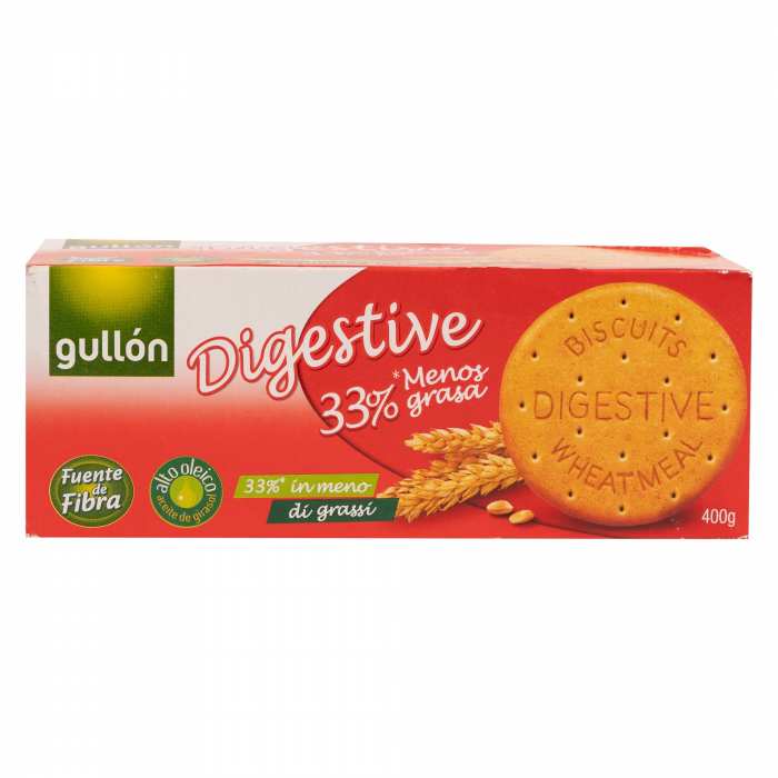 GALLETAS DIGESTIVE - GULLON 33%