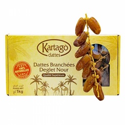 [6191309700198] DATTES DEGLET NOUR BRANCHEES 1KG