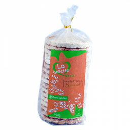 [6191462700028] GALETTE DE RIZ SANS SEL 100G